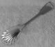 Fiddle Thread Gordon & Bacon New London,  Ct 1855 - 1872 Sterling Sugar Shell Spoon Other photo 5