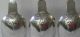 Taylor & Hinsdale American Coin Silver Teaspoon Set Of 3 Nj Ny Shell Back Other photo 5