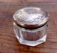 1890s Watrous Sterling Silver Heavy Glass Vanity Cream Jar 16221 Other photo 5
