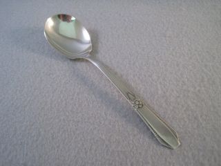 Sugar Spoon Northumbria Sterling Silver Laurier photo
