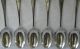 Peter David Antique Coin Silver Spoon George Iii C 1691 - 1755 Set Of 6 Griffin Other photo 2