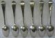 Peter David Antique Coin Silver Spoon George Iii C 1691 - 1755 Set Of 6 Griffin Other photo 4