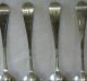 Peter David Antique Coin Silver Spoon George Iii C 1691 - 1755 Set Of 6 Griffin Other photo 6