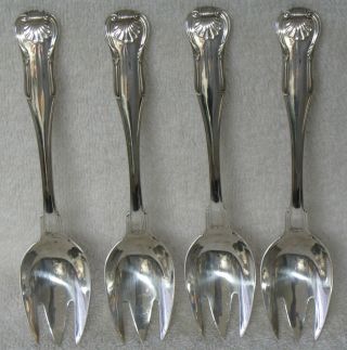King Kirk Sterling Ice Cream Fork Spoon 5 1/2 
