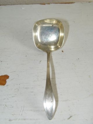 Antique Pat 1912 Sterling Silver Ladle Monogram 5708 photo