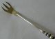 Gorham Sterling Silver Combination Olive Fork And Pierced Spoon Ascending Bead Other photo 2