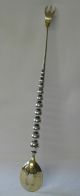Gorham Sterling Silver Combination Olive Fork And Pierced Spoon Ascending Bead Other photo 6