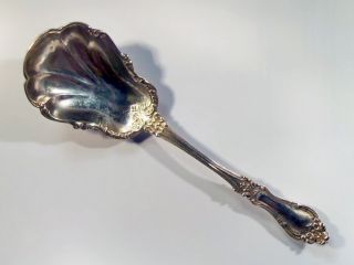 Vintage R.  Blackington & Co Sterling Silver Serving Spoon photo
