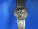 Rare Antique Coin Silver Medallion Serving Spoon Ribbed Bowl 8 - 1/4 
