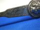 Rare Antique Coin Silver Medallion Serving Spoon Ribbed Bowl 8 - 1/4 