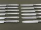 French Sterling Silver Set Of 12 Dessert Knives Décoration : Shell Other photo 1