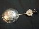 Sterling Silver Pictoral Ornate Suit Of Arms Handle Bon Bon Spoon Other photo 5