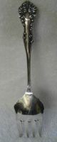 Cleone International C.  1900 Sterling Silver Cold Meat Serving Fork Other photo 1