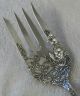 Cleone International C.  1900 Sterling Silver Cold Meat Serving Fork Other photo 3