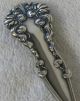 Cleone International C.  1900 Sterling Silver Cold Meat Serving Fork Other photo 5