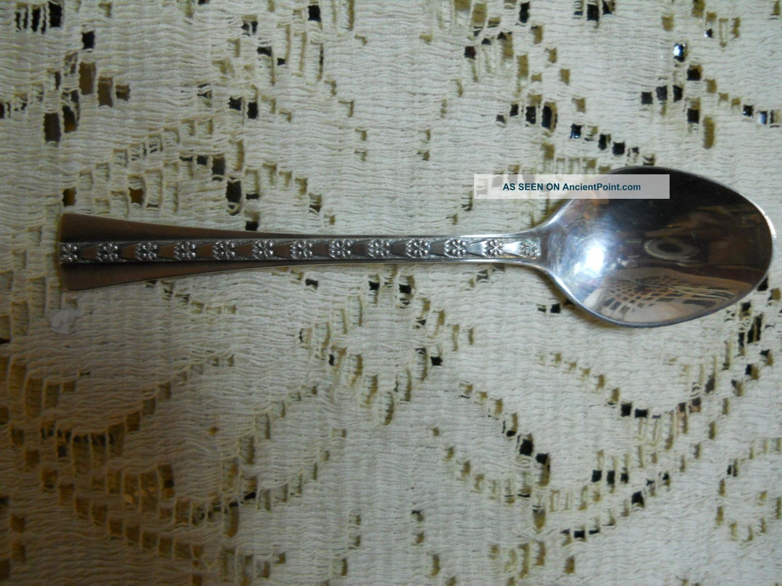 Russian 916 Demitasse Spoon Sterling Silver 4 Tj Hallmark Hammer Sickle Other photo