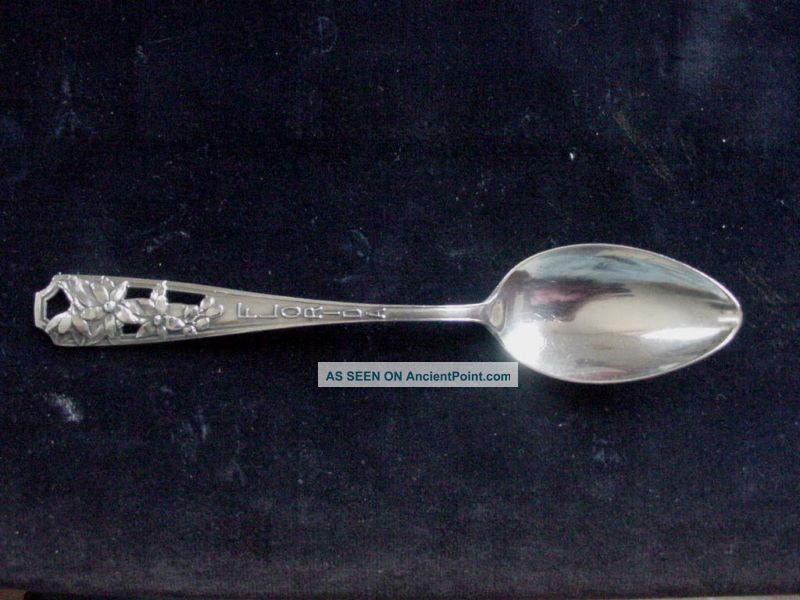 C.  1920 Florida Orange Blossoms? Sterling Souvenir Spoon Other photo