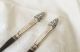 Black Starr And Gorham Sterling Silver And Mahogany Salad Serving Set,  1940s Other photo 2