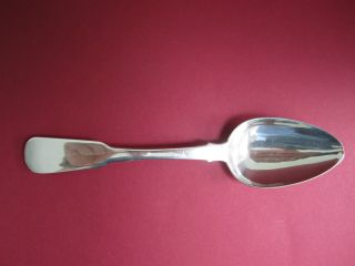 Rare Cape Silver Fiddle Pattern Serving Spoon - 1824 - 41 photo