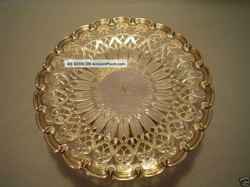 Rare Tiffany & Co.  Sterling Silver Pierced Tazza - Wow Other photo