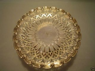 Rare Tiffany & Co.  Sterling Silver Pierced Tazza - Wow photo