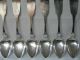 Butler & Mccarty American Coin Silver Tablespoon Set Of 6 Philadelphia,  Pa 1862 Other photo 1
