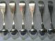 Butler & Mccarty American Coin Silver Tablespoon Set Of 6 Philadelphia,  Pa 1862 Other photo 4