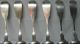 Butler & Mccarty American Coin Silver Tablespoon Set Of 6 Philadelphia,  Pa 1862 Other photo 5