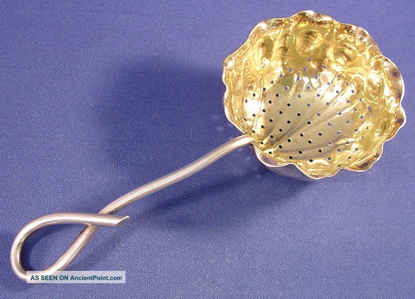 Shiebler Aesthetic Sterling Tea Strainer Other photo