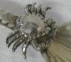 Gorham Sterling Silver Combination Olive Spoon Fork Applied Crab Aesthetic Other photo 9