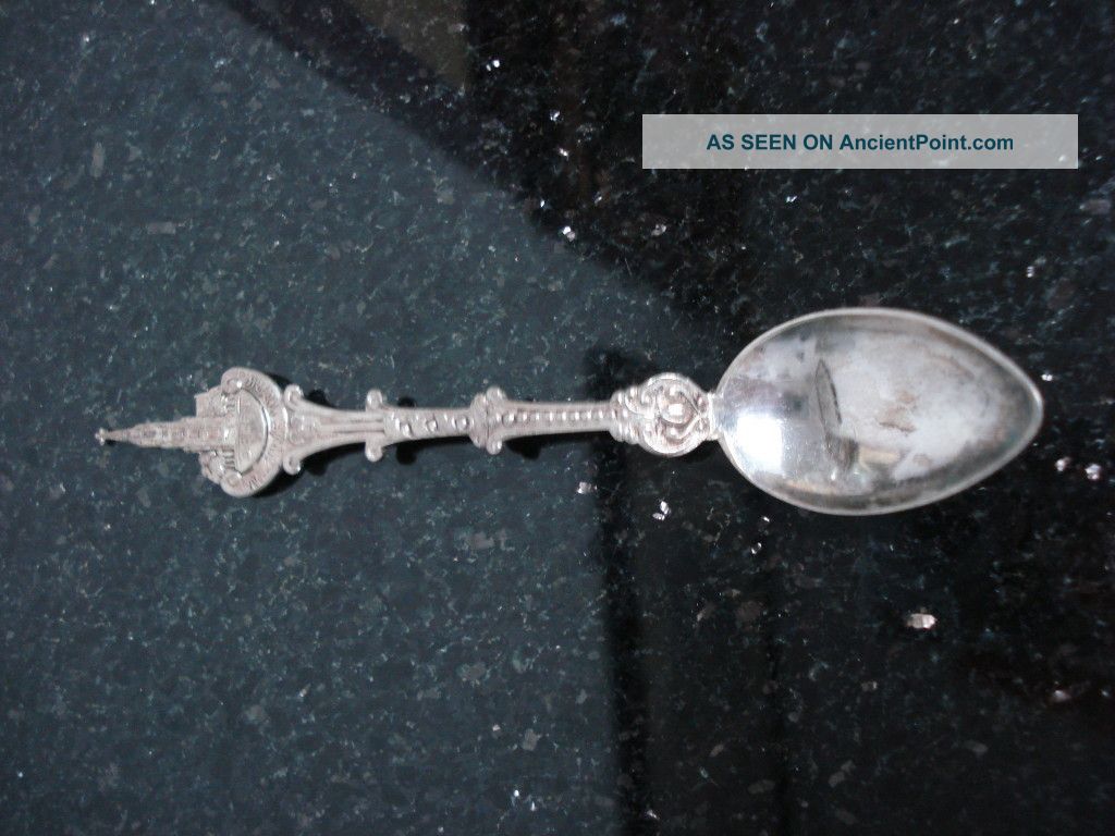 Sterling Silver Delft Nieuwekerk Holland Souvenir Spoon Other photo