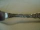 Wonderful Antique Sterling Silver Butter Knife W/ Embossed Scroll Design Other photo 5