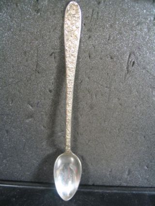 Sterling National Narcissus Iced Ice Tea Spoon 7 