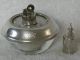 Frank Whiting Sterling And Glass Cigarette Table Lighter Other photo 2