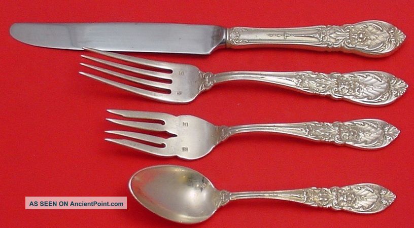 Richelieu By Tuttle Sterling Silver Dinner Size Place Setting (s) 4pc Other photo
