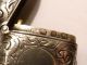 Solid Silver Minature Chatelain Vesta Case 1895 Birmingham Other photo 3