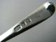 Georgian Solid Sterling Silver Mustard Spoon,  By Barkers,  England,  C1801,  Excellent Other photo 9