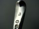 Georgian Solid Sterling Silver Mustard Spoon,  By Barkers,  England,  C1801,  Excellent Other photo 11