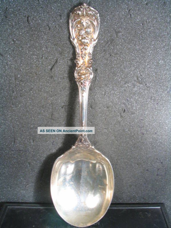 Sterling Reed & Barton Francis I Salad Serving Spoon Other photo