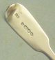 Antique English Sterling Silver Fiddle Tea Spoon Lias London 1847 Mono 