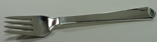 Sterling Hans Hansen Vendome Individual Salad Fork Denmark 6 3/8 