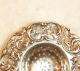 Dutch Tea Strainer.  800/1000 Sterling Silver.  Circa 1920. Other photo 2