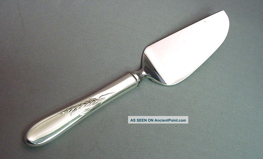 Silver Wheat - Reed&barton Sterling Handle Cheese Server Other photo
