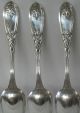 Wood & Hughes Leaf (shell) Spoon Coin Silver Set Of 7 6 1/8”l C.  1880 - 1899 Other photo 6