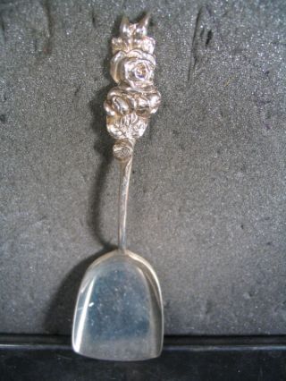 Sterling Reed & Barton Harlequin Tea Rose Sugar Spoon photo