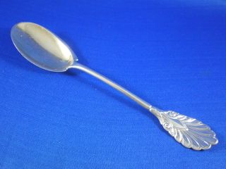 Antique Gorham Coin Silver Grecian Pattern Ice Cream Spoon photo