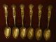 6 Rare Art Nouveau International Edgewood Sterling Silver Spoons Other photo 1
