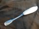 English Fiddle Pattern Butter Knife Sterling Silver W.  Eley - E.  Fearn In 1814 Other photo 1