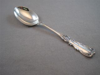 Large Stuffing Or Serving Spoon Camusso Peru Sterling Silver Imperial 10 - 5/8 