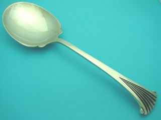 Tuttle Onslow Sterling Silver Large Salad Serving Spoon photo